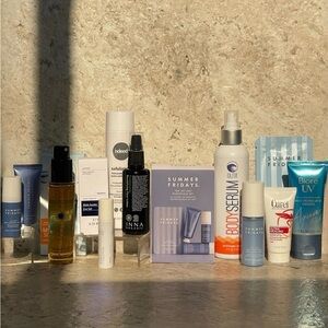 Jet Lag Skincare Bundle with SPF, Summer Fridays, Mist + Surprise Products